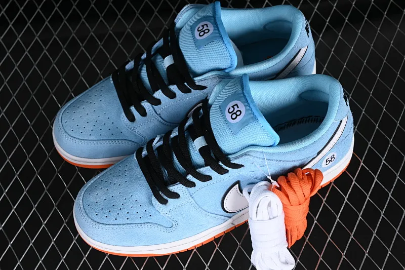All categories Nk SB Dunk Series Nk SB Dunk Low Low-top sneakers C version WE CLUB 58 x Nk SB Dunk Low Pro "Club 58 Gulf" Dunk series low-top casual sports skateboard shoes BQ6817-401